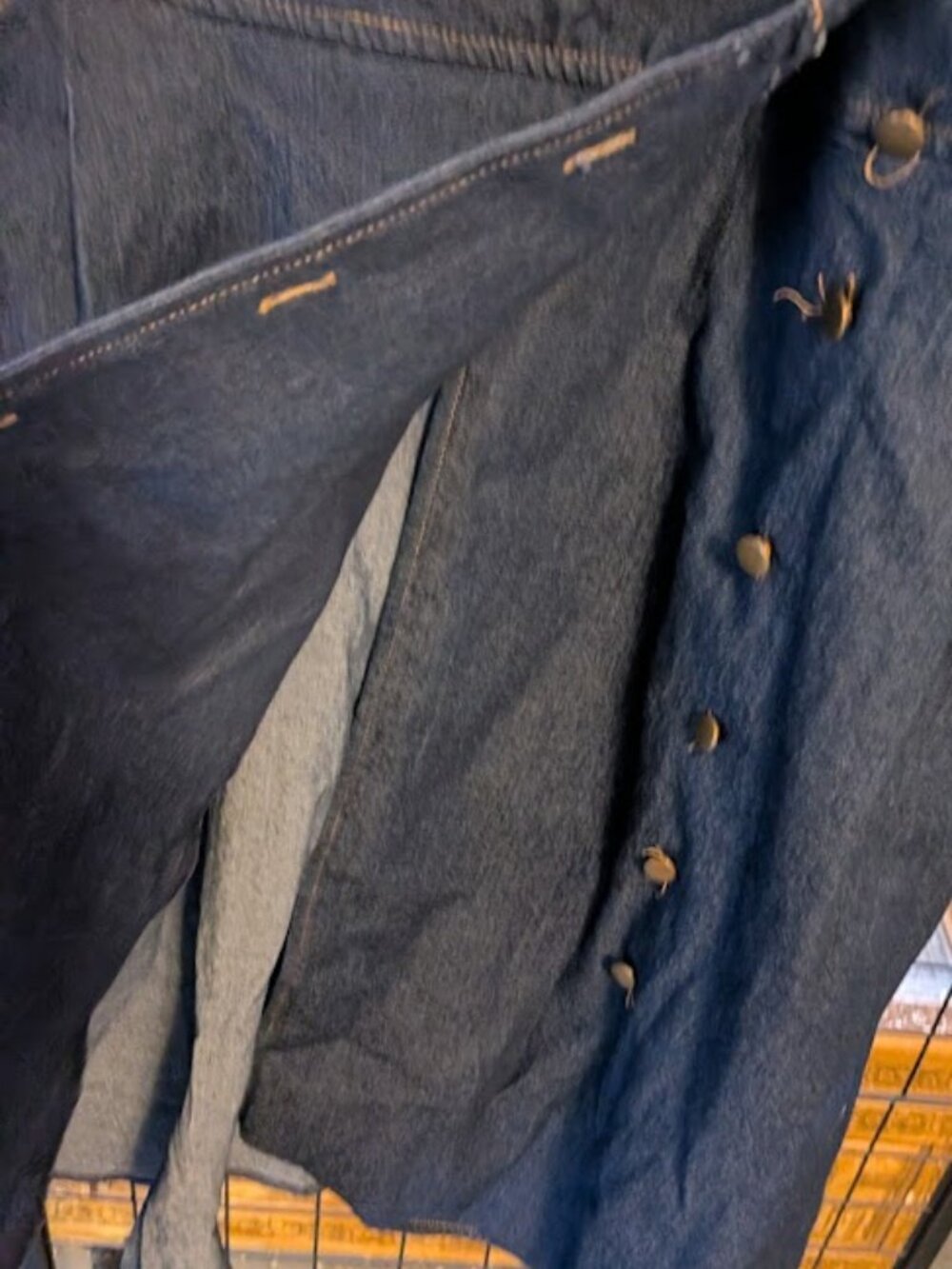 BCL5 SHELBY & PALMER Blue Jean Dress - Picture 3 of 6